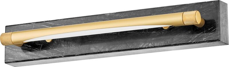 Hayden 1 leichte Wandleuchte aus gealtertem Messing - Hudson Valley