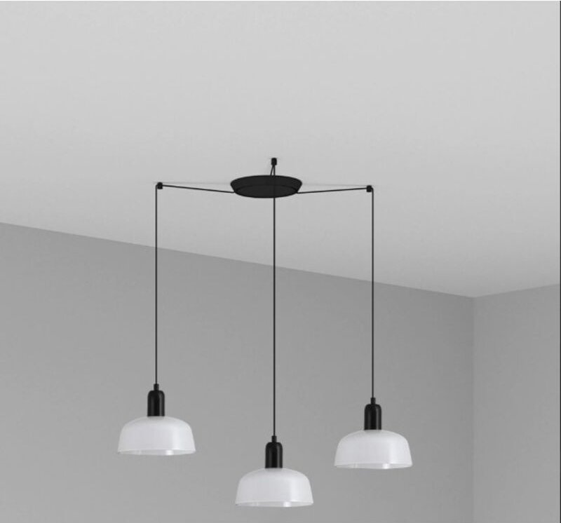 Tatawin s Hängelampe 3 Lichter Weiß 20340-116-3L