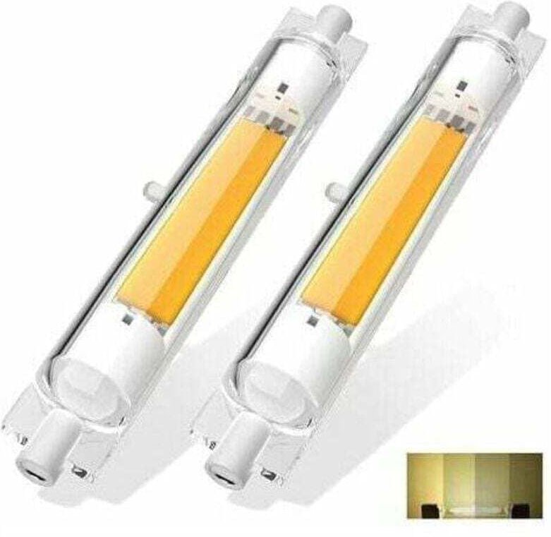 R7S 118 mm dimmbare lineare 20-W-LED-Glühbirne, natürliches Weiß 4500 K, flimmerfrei, ersetzt Halogenlampe.