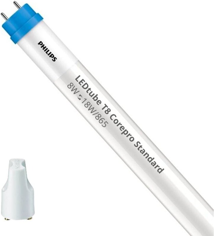 CorePro LEDRöhrenlampe 600mm 8W 865 T8