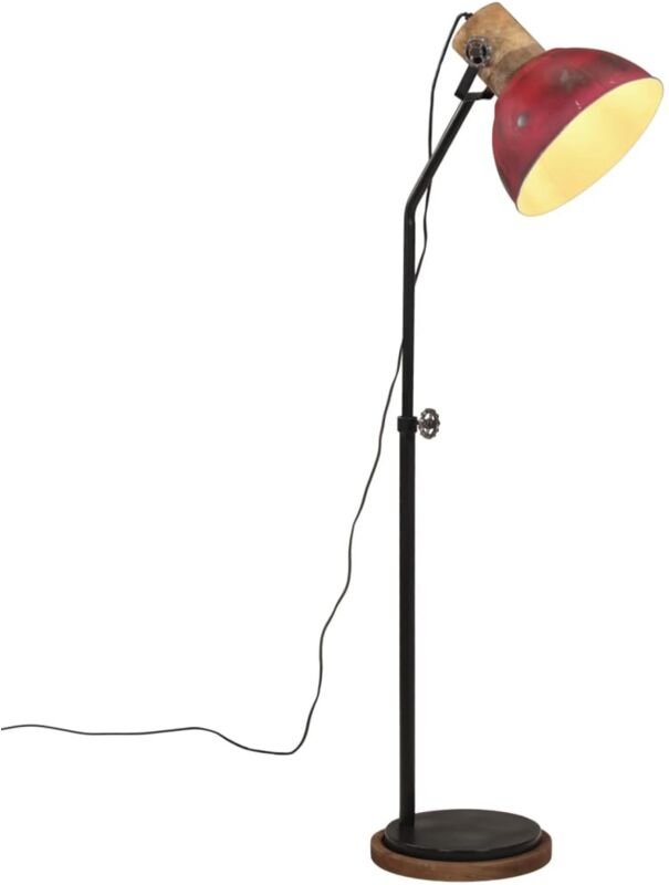 Stehleuchte 25 W Rot 30x30x100-150 cm E27 vidaXL907940