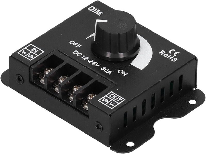 Hamwesh Dimmer für monochrome LED-Leuchten, einfache Installation für gewerbliche Beleuchtungsprojekte.