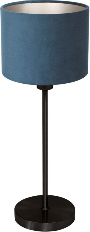 Mexlite - tischlampe - Noor - blau schwarz - metall textil -