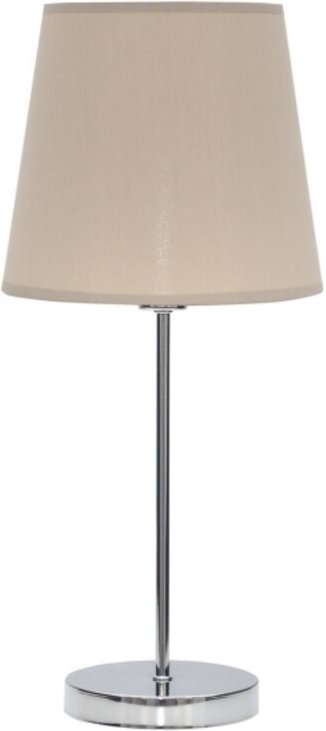 Maldivas Tischleuchte 1xe14 Chrom/Stein 20d - Fabrilamp