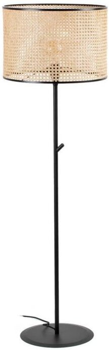 Mambo Stehlampe schwarz/rattan 64313-49