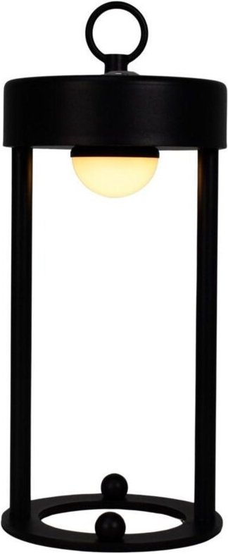 Techly Moderne Lampe 2023 Schwarz LED Kabellos