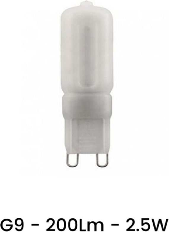 Trade Shop Traesio - Trade Shop - G9 LED-Leuchtmittel, 2,5 Watt, Warmweiß 3000 k, Kaltweiß 6500 k, Naturweiß 4000 k -