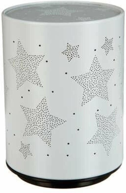 NACHTLAMPENPROJEKTOR Sterne grau batteriebetrieben FÜR KINDER