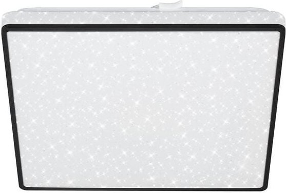 Led Deckenleuchte Sternenhimmel Backlight Kinderzimmer 15W schwarz Brilo ner