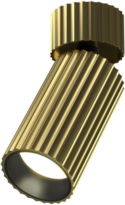 Maytoni Calipso Verstellbares Aufbau-Downlight Messing 1xGU10