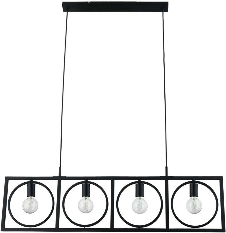 Pendelleuchte "Mateja" aus Textil für Wohnzimmer & Esszimmer von Lindby