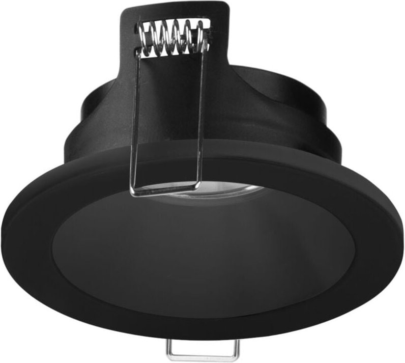 Ter - Downlight Empotrable de Techo de 90mm de Diámetro para Bombilla GU10 en Color Negro
