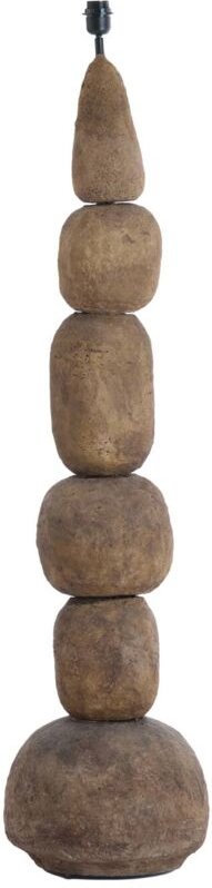 Stehlampe - Marree - braun - papier - einzelne - Light&living