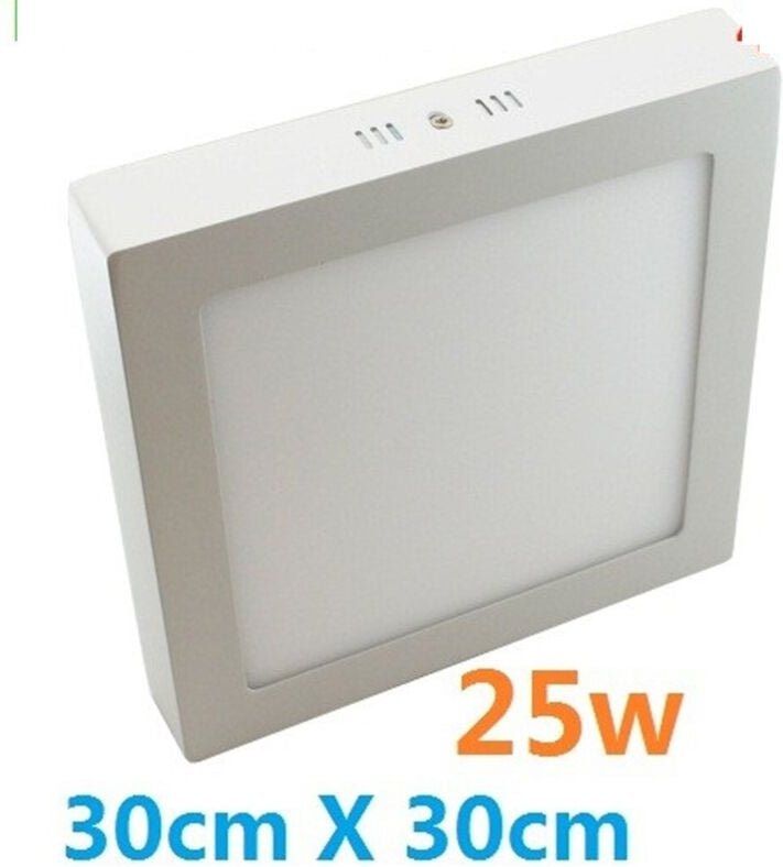 Trade Shop Traesio - Trade Shop - led-deckenleuchte quadratisch 150 led 25W leistung 250W weisses licht - Platz