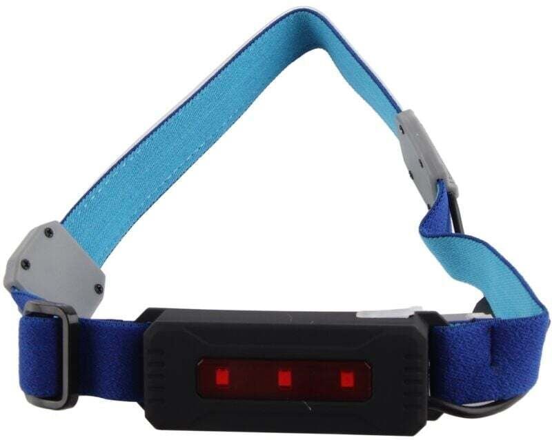 LED-COB-Frontlampe, 1000 mAh, wiederaufladbare USB-Frontlampe, Frontlampe für den Reitsport und den Kurs, DUBUNS