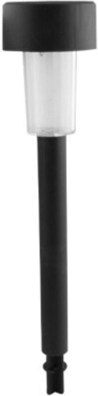 Schwarze LED-Solarlampe 36,5x5,5cm, LOGUI