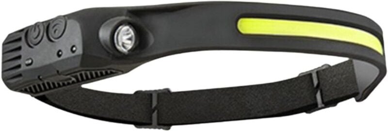 Silikon-Induktions-Stirnlampe, wiederaufladbare Outdoor-Running-Flut-tragbare LED-Stirnlampe