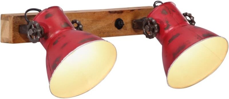 Wandleuchte 25 W Rot 45x25 cm E27 vidaXL
