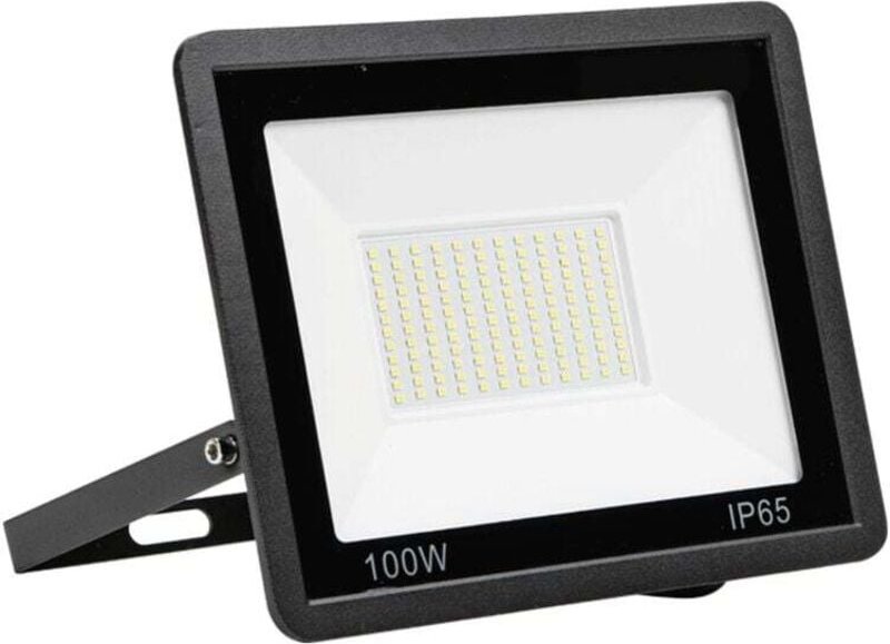 100W LED-Flutlicht für den Außenbereich, IP66 6500K wasserdichter LED-Außenstrahler, kaltweiße LED-Sicherheitsbeleuchtun...