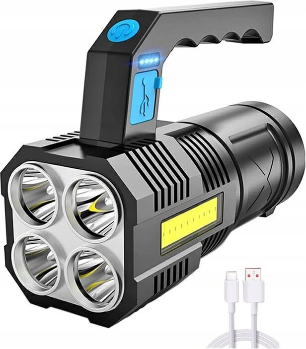 Wiederaufladbare Taktische Led-Taschenlampe Sehr Leistungsstark