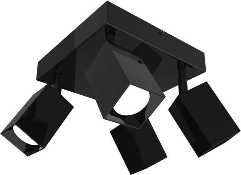 Brick q plafoniera X4 monocolore lucido