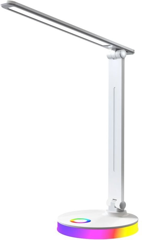 Bruno White 5W LED RGB Schreibtischlampe