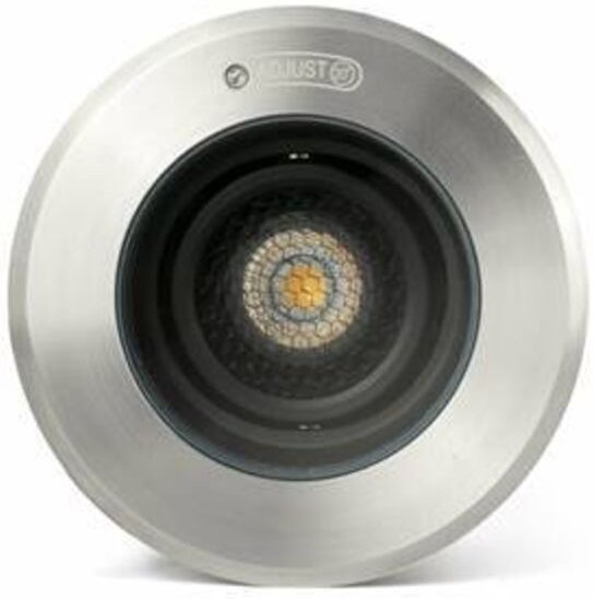 Faro Barcelona - geiser Deckeneinbauleuchte satinierter Edelstahl und schwarz matt von faro 70304