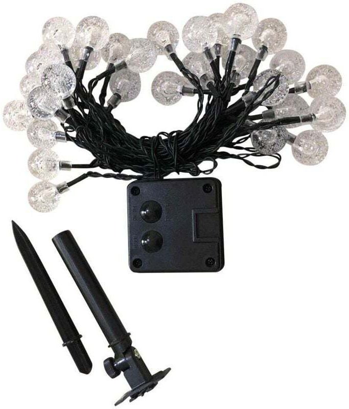 ZVD - Bubble Ball 50LED extérieur étanche guirlandes solaires boule ronde lanternes lumières de Noël jardin cour guirlan...