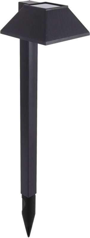 Solar Gartenleuchte EKIER 46 0,5W 6500K schwarz