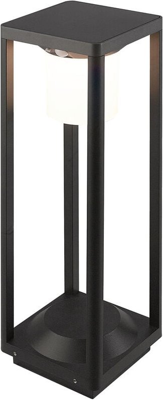 Megatron - MT70014 Solar-Außenstandleuchte mit Bewegungsmelder led led fest eingebaut 2 w Schwarz