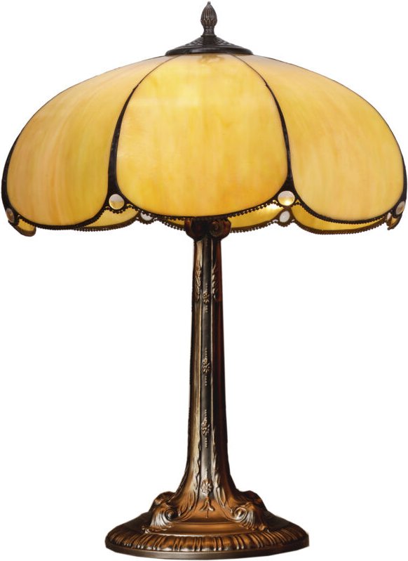 Tischlampe, größerer Durchmesser, 45 cm, Virginia-Serie