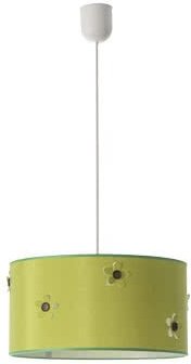 Meine Lampe - Tischlampe Knopf Türkis 1xe14 38x16d