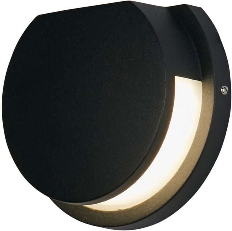 Searchlight Chiswick LED Außenwandleuchte, Schwarz