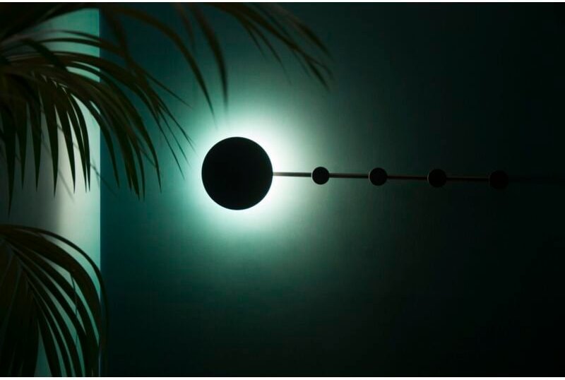 Faro Barcelona - han Wandleuchte innen schwarz 01001