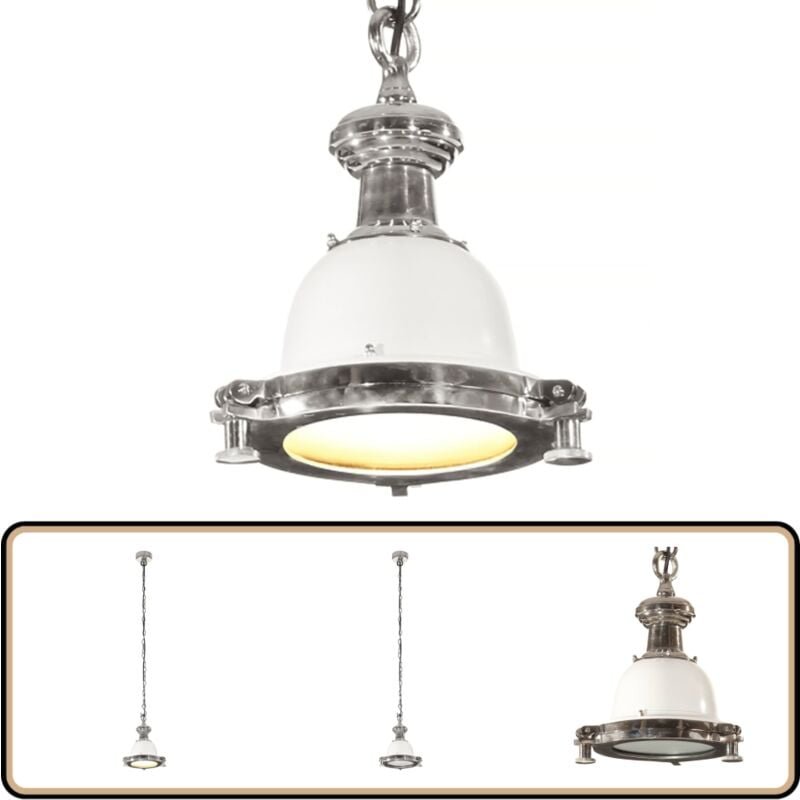 Vidaxl - Pendelleuchte 24x24x137 cm Aluminium - Pendelleuchte - Wohnzimmerlampe - Esszimmerlampe - Industrielle Lampe - ...