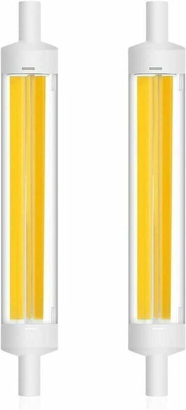 R7S 15W 118mm COB LED-Lampe mit linearem Glühfaden, 360 Grad J118 Projektorlampe, 1200LM entspricht einer 120W Halogenla...