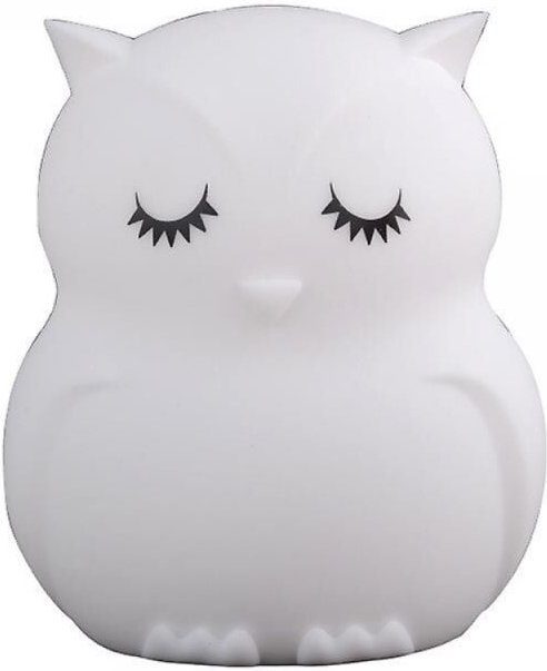 BEBUSINGOTO Nachtlicht, Nachttischlampe für Kinder, einstellbare Helligkeit und Farbe, Touch-Steuerung + Fernbedienung –...