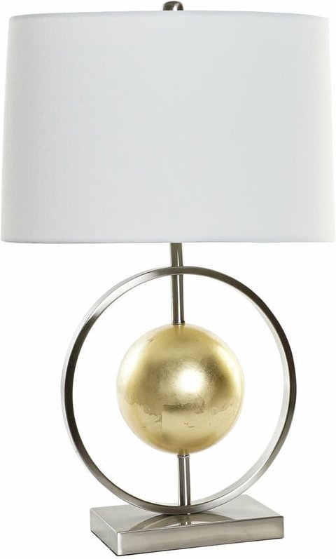 Polyester -Metall -Tischlampe 40x22x64 Metall Polyester Kugelmaterial mehrfarbiger Farbfamilienfamilien -Tischlampen