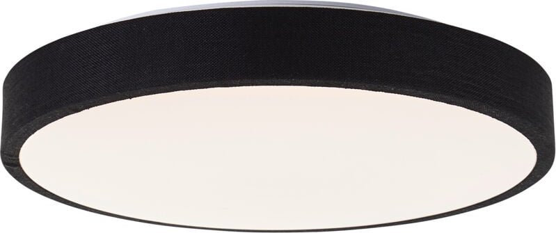 Textil, schwarz, ø 39 cm, 24 w, 2400 lm, 3000 k, 3-Stufen dimmbar Textil, schwarz, ø 39 cm, 24 w, 2400 lm, 3000 k, 3-Stu...