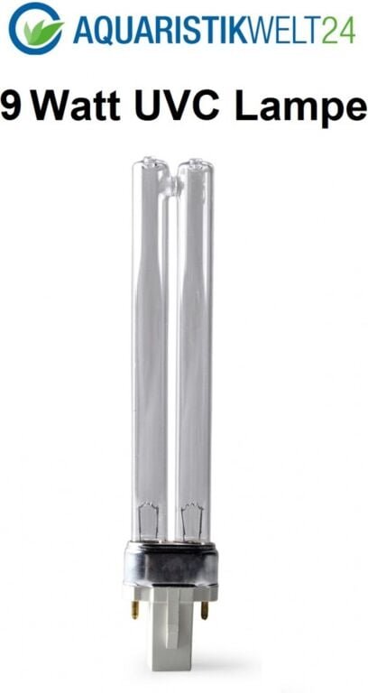 Aquaristikwelt24 - 9 Watt uvc Ersatzlampe mit G23 Sockel
