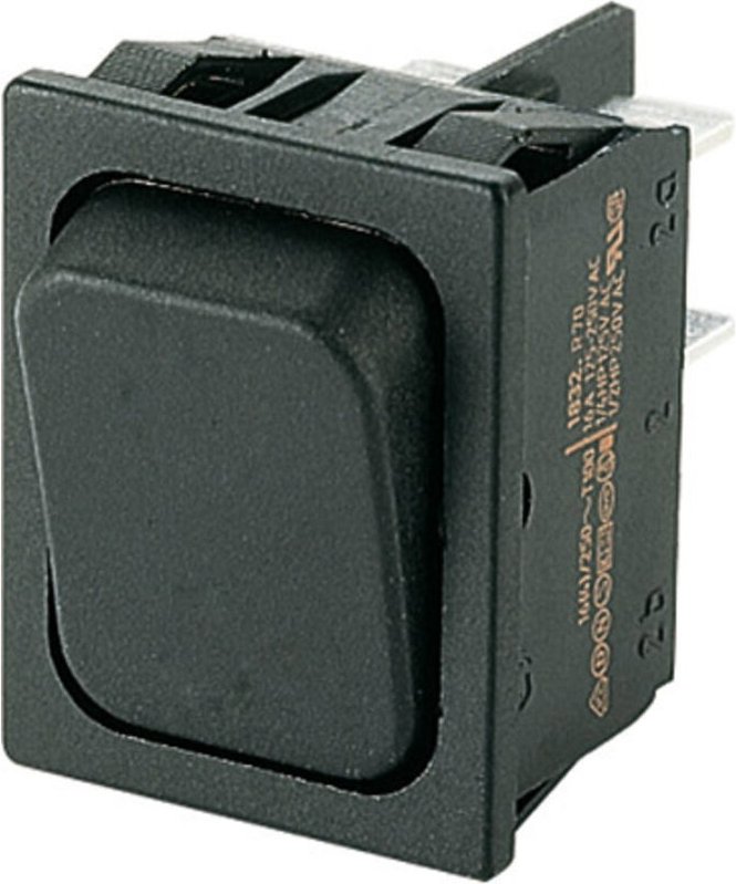 Marquardt 1834.3312 Wippschalter 1834.3312 250 V/AC 16 A 1 x Ein/Ein IP40 rastend 1 St.