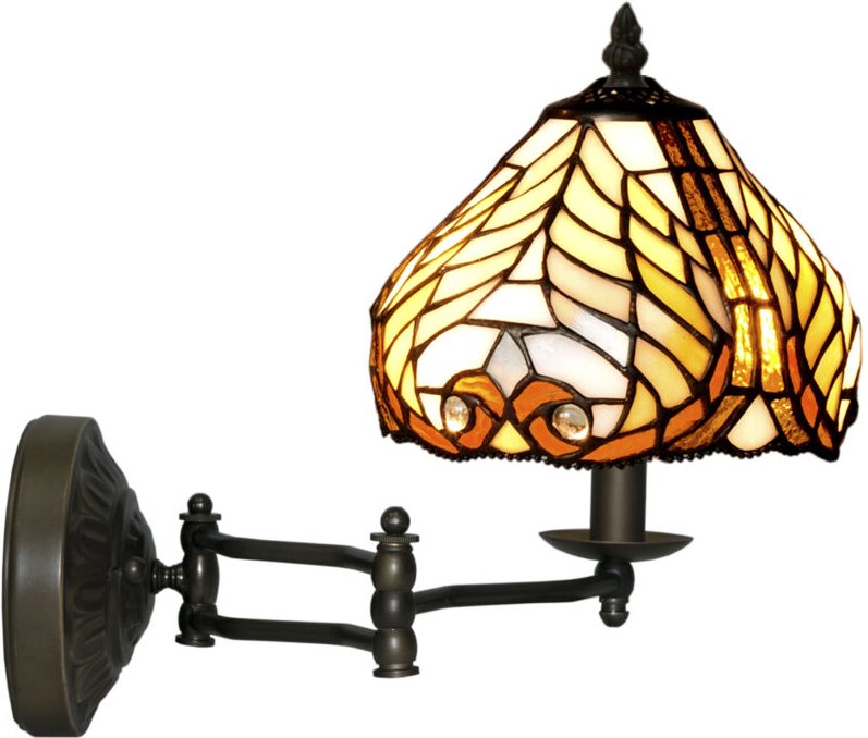 Wandleuchte mit beweglichem Arm, Durchmesser 20 cm, Dalí-Serie