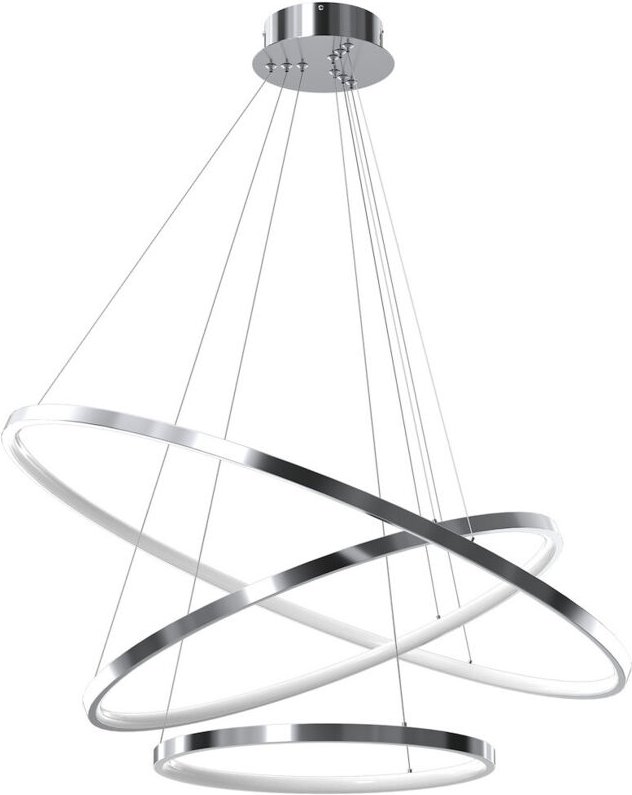 HOOP CHROME 93W LED Pendelleuchte