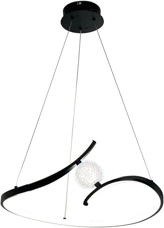 PERLA BLACK 34W LED Hängelampe