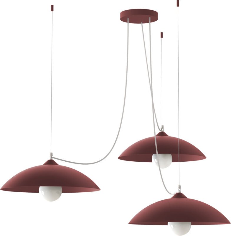 Lumicom - dream sospensione monocolore 3 luci