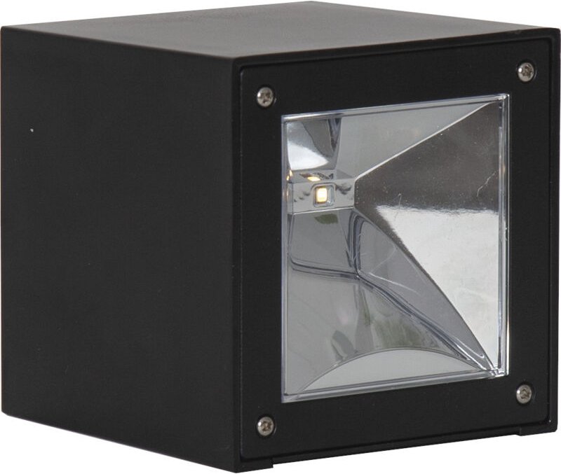 LED-Solar-Wandleuchte"Wally Cube" 20LM