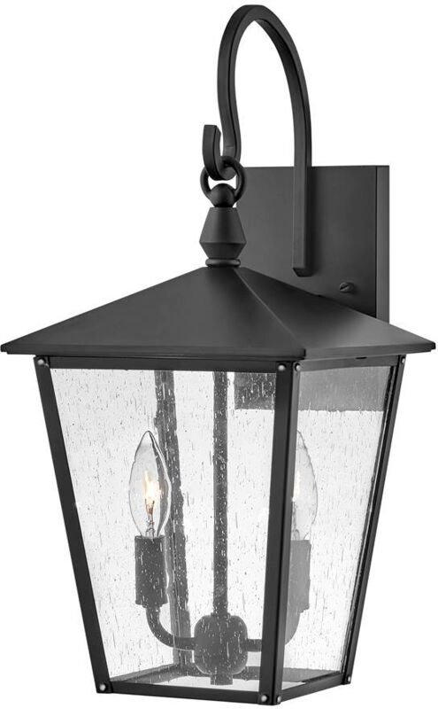 Thumbnail - Hinkley - Elstead Huntersfield Außenwandlaterne Schwarz, IP44