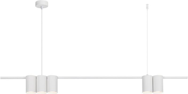 Hängelampe (Streifen) GENESIS WHITE 5xGU10