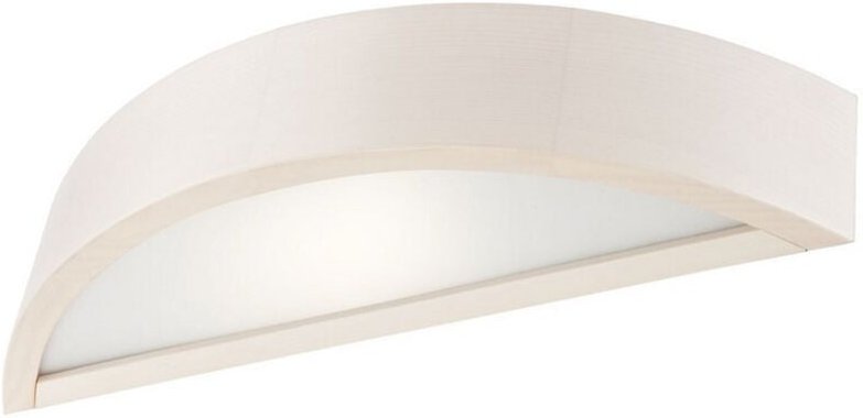 Lamkur Integrierte LED-Wandleuchte Weiß, 1x E27