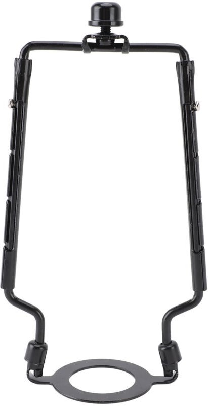 Lampenschirm mit Eisenharfenhalterung, verstellbares Kit, exquisites Design für Standardlampenstange, E26-Leuchtensockel